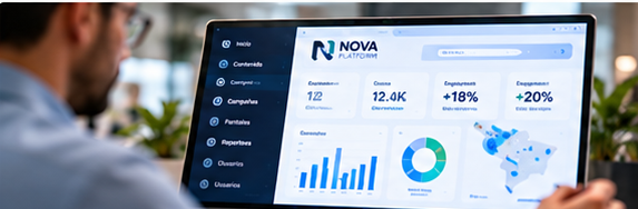 NovaPlatform illustrative dashboard